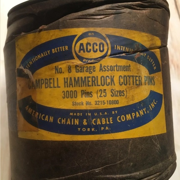 Christmas Man Cave Decor Authentic Vintage ACCO - Picture 3 of 8